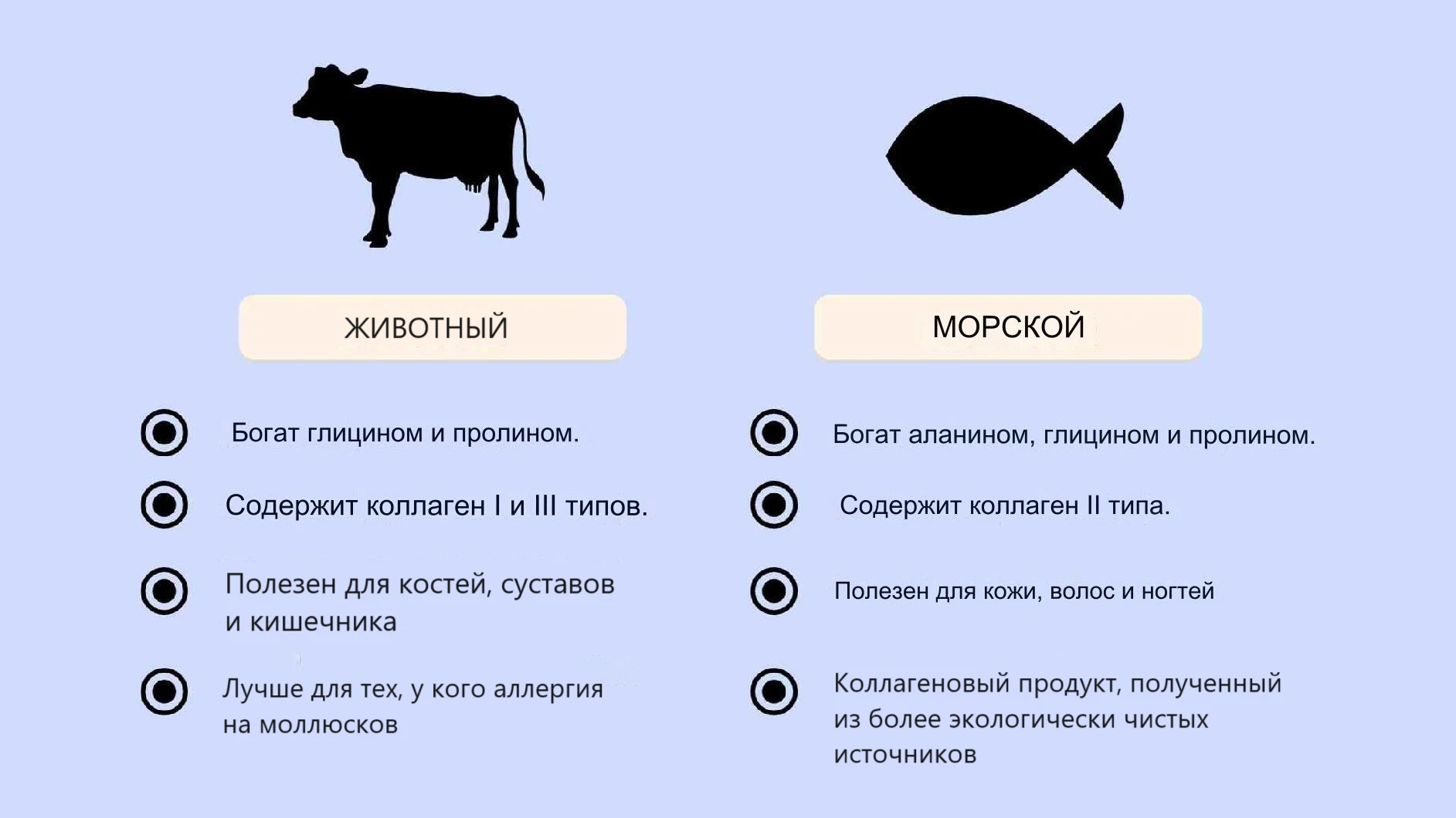 Животный или морской коллаген