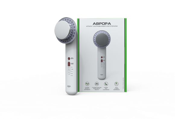 Аврора аппарат ультразвуковой для домашней косметологии и лечения суставов